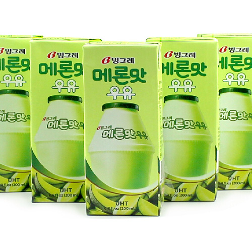 빙그레 메론맛 우유(24)
