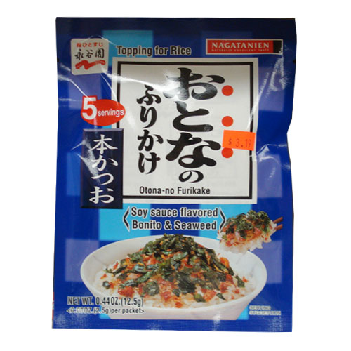 Nagatanien Soy sauce Flavor Bonito & Seaweed(5인분) 12.5g