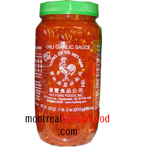 Chili garlic sauce 510g