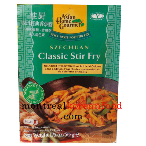 Szechuan classic stir fry 50g