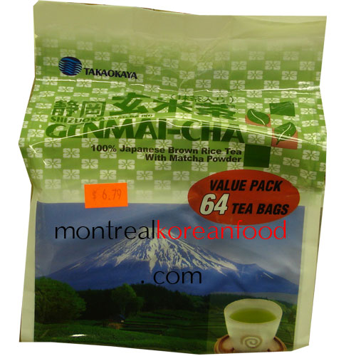 일본 현미녹차 64 tea bag