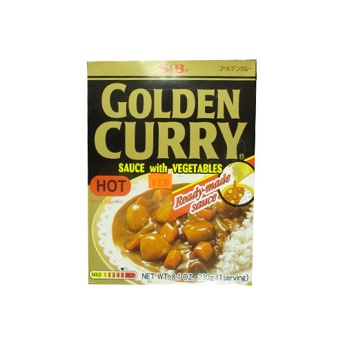 S&B-Golden Curry Hot 230g(3분카래)