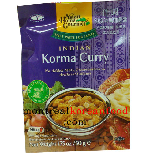 AHG Indian Korma curry 50g