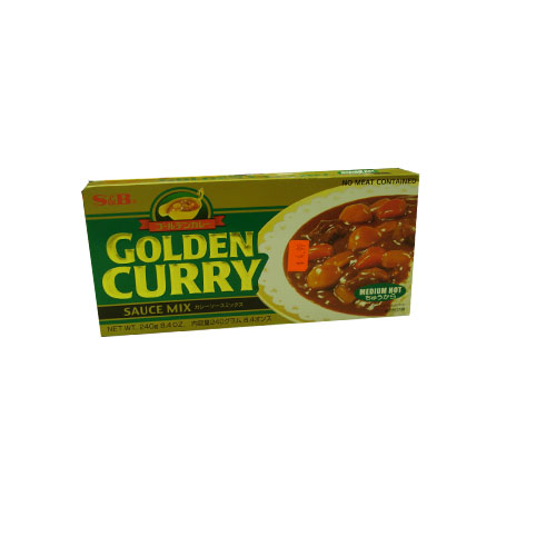 S&B Golden Curry Medium 240g