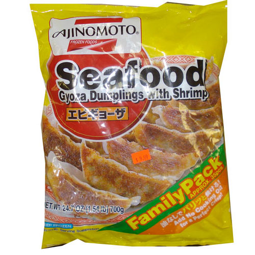 Seafood Gyoza w/shrimp Family pack 700g
