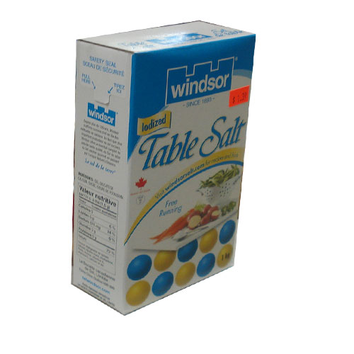 Windsor Table salt 1kg